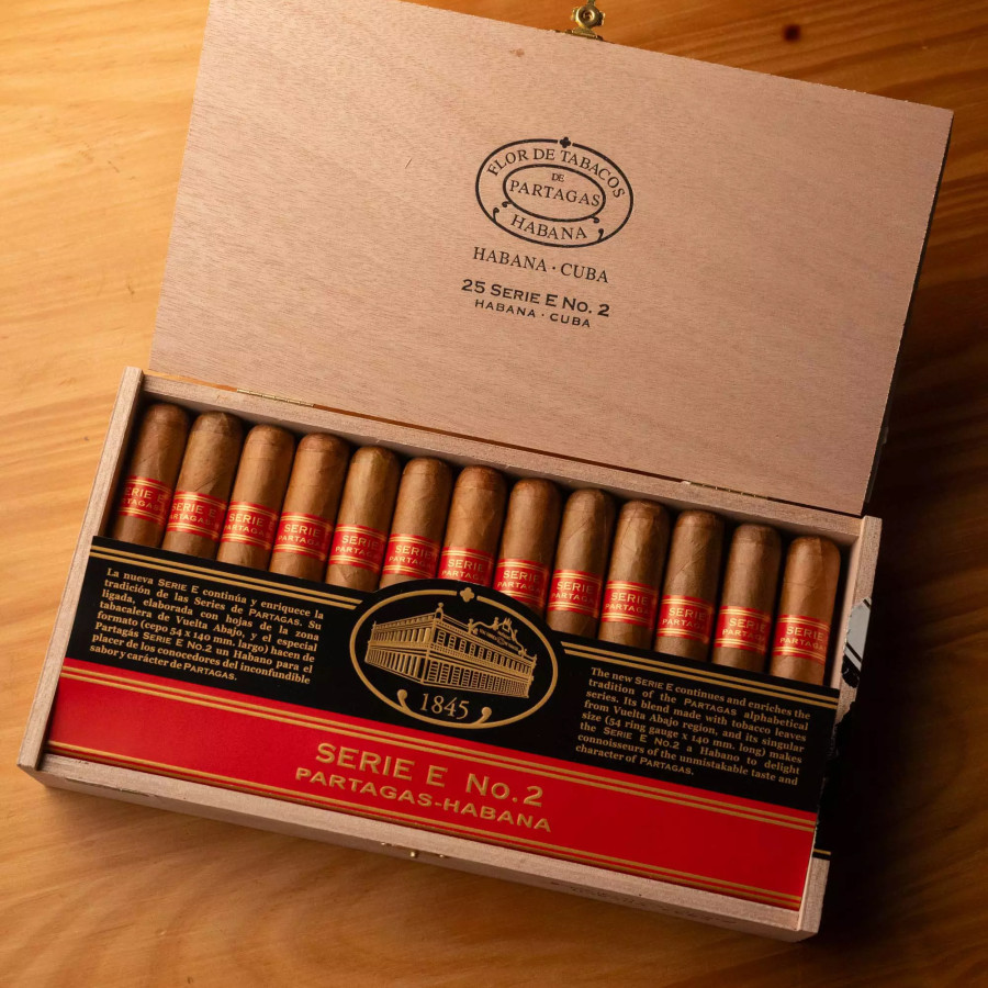 Charuto Partagas Serie E2 ribeirão preto